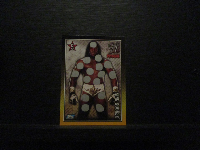 King Booker - Payback Body Blow Original Trading Card