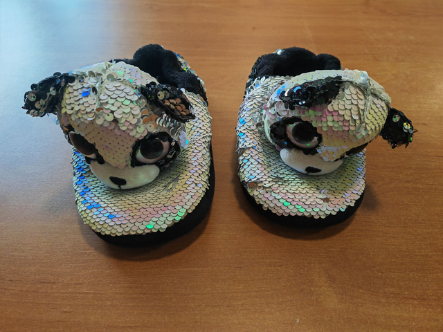 Chaussons Panda en 33
