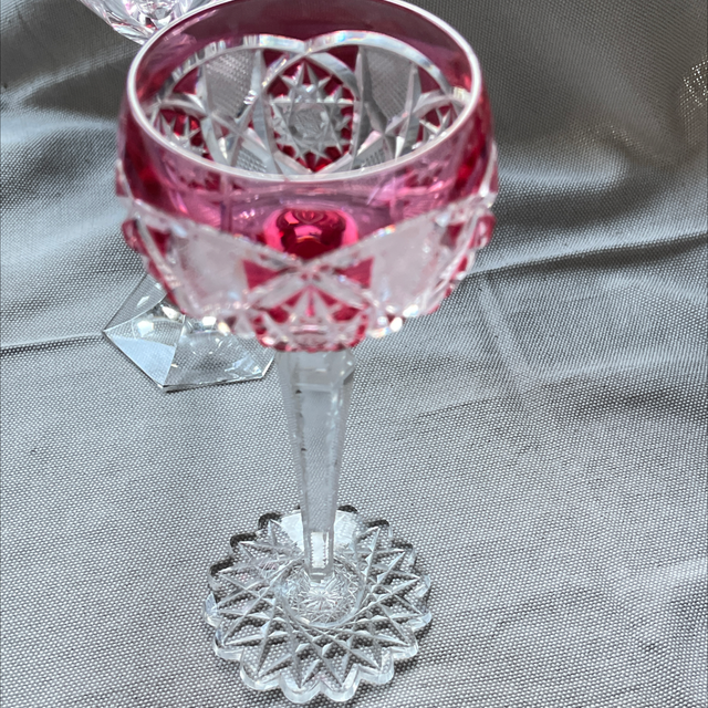 Val Saint Louis Bohemian  Kristall Glas