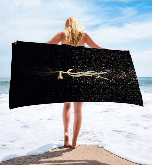 Serviettes de plage YSL