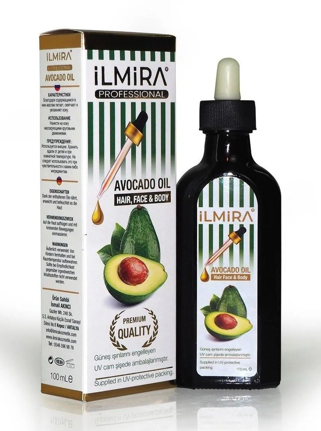 ILMIRA Avocado Yagi Olejek Awokado SERUM REGENERUJĄCE Twarz Włosy 100ml