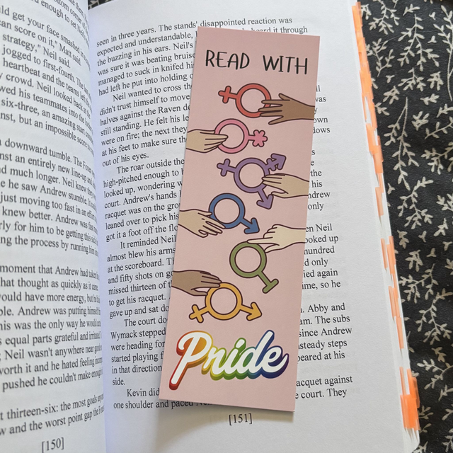 Read With Pride Bookmark 