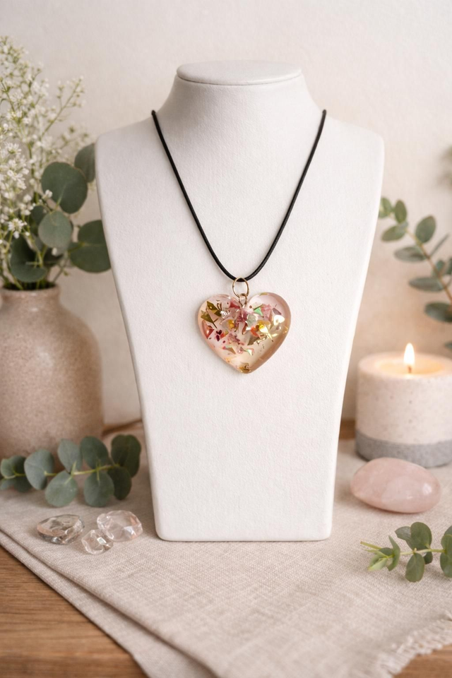 Collier pendentif L (C04)