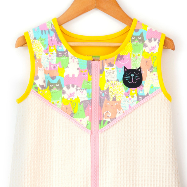 Gigoteuse bébé printemps CHATS