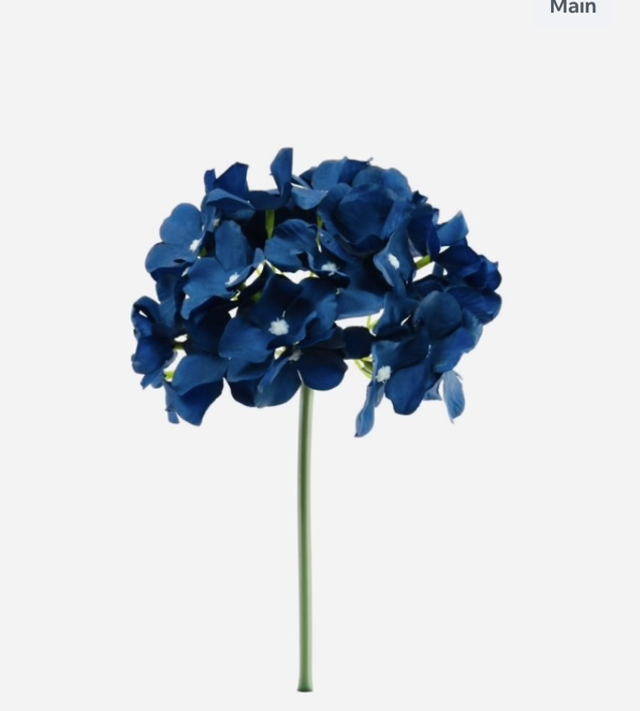 Thin Stem Hydrangea Navy Blue