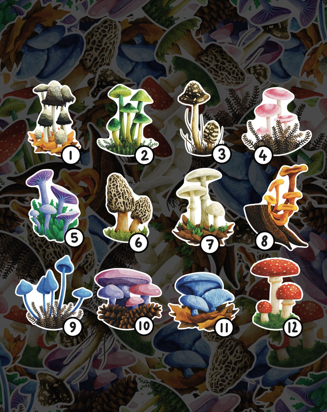 Stickers Champignons