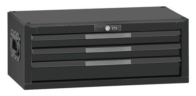 26" PRO35™ tool chest 3 drawers black TSM26B3