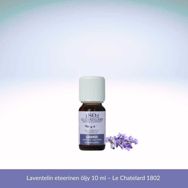 Laventelin eteerinen öljy 10 ml – Le Chatelard 1802