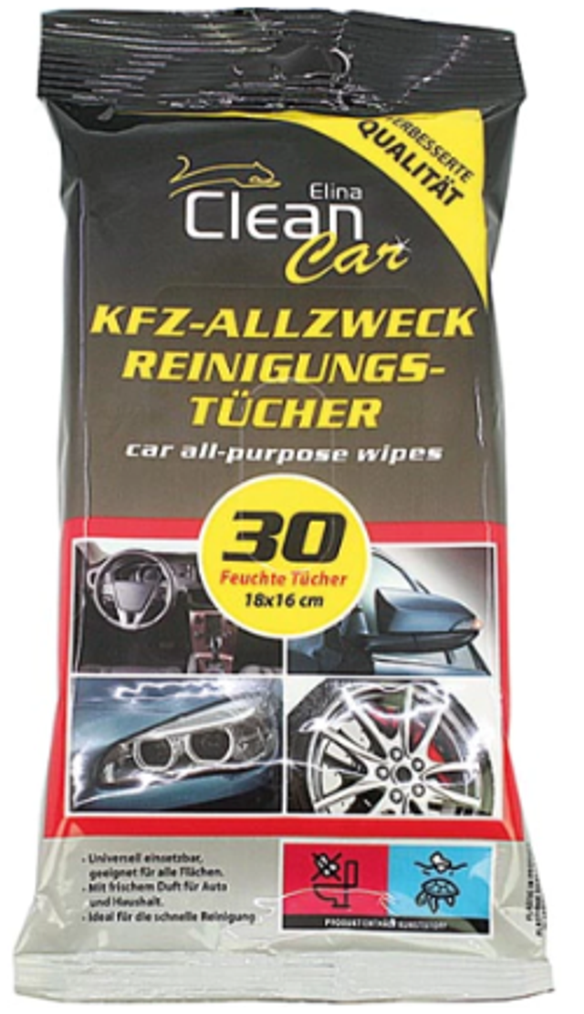CLEAN universaalsed puhastuslapid 30 tk (taassuletav pakend)