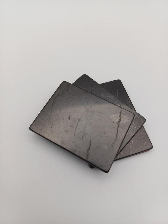 Shungite plaque téléphone 4x3cm