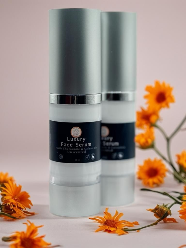Luxury Face Serum (30ml) - Chamomile &amp; Calendula - Unscented