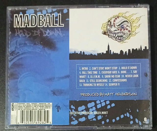Madball – Hold It Down
(Usado autografado)