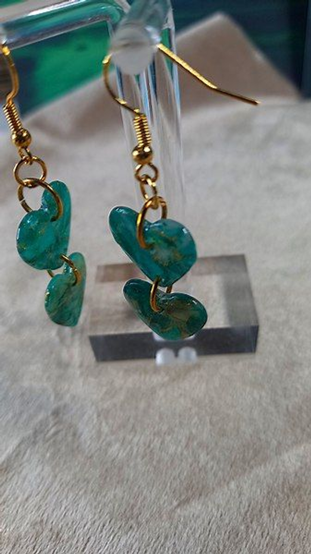 Esméralda - boucles d'oreilles