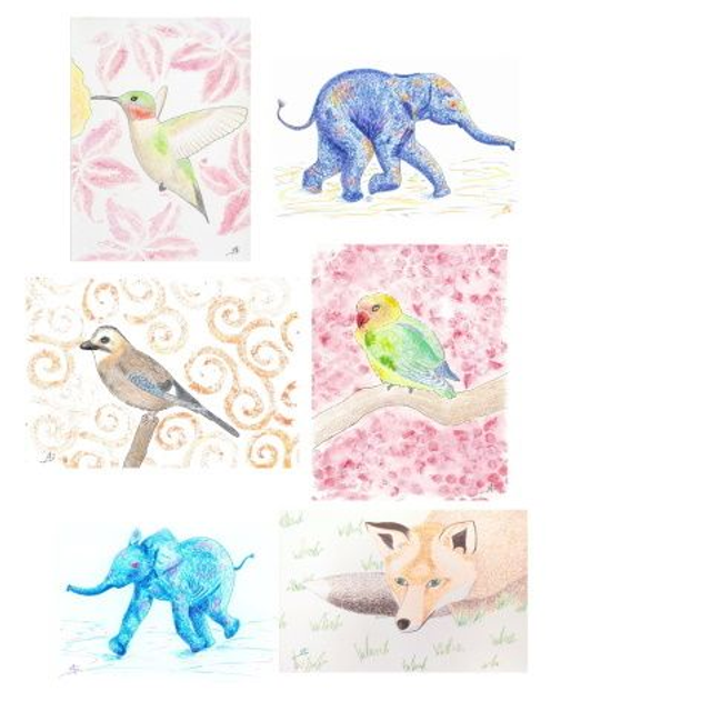 Cartes postales animaux