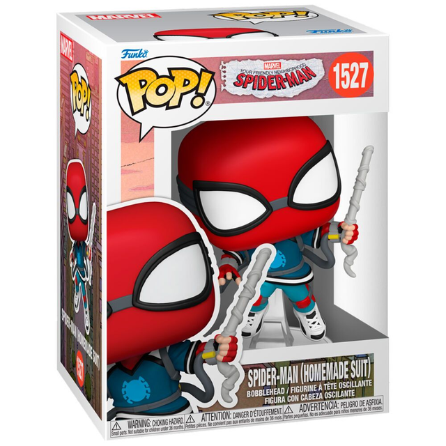 Funko - Marvel Spider-Man Homemade Suit 9 cm POP!