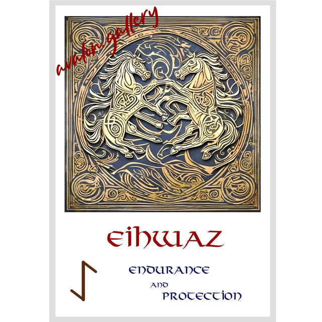 13. Eihwaz - Endurance and Protection