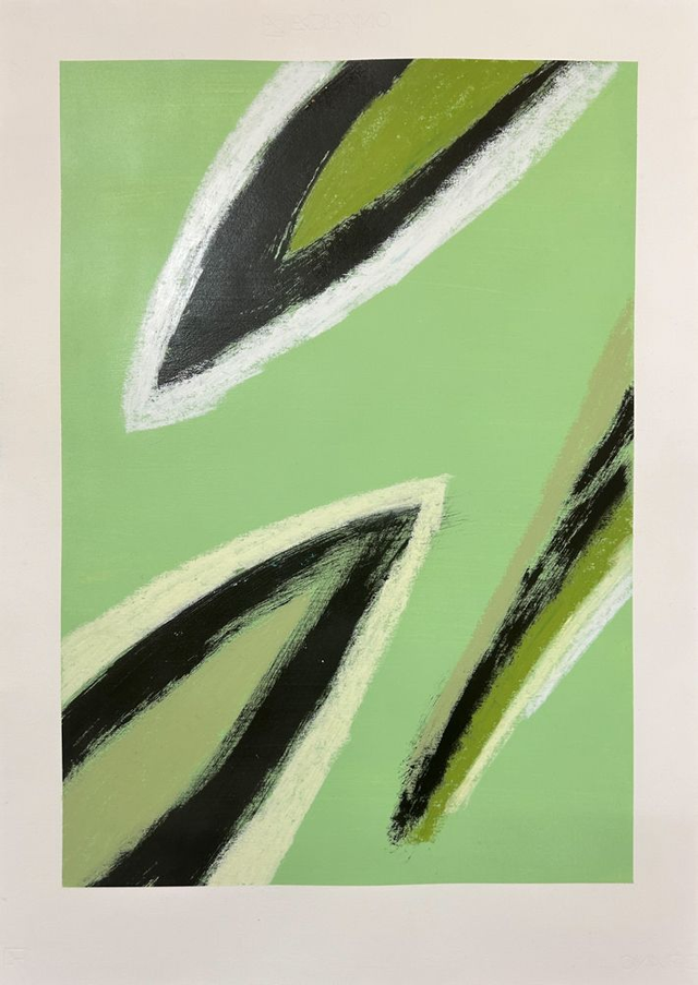  Original mix media 50x70cm Fabriano Rosapino paper 285g/m