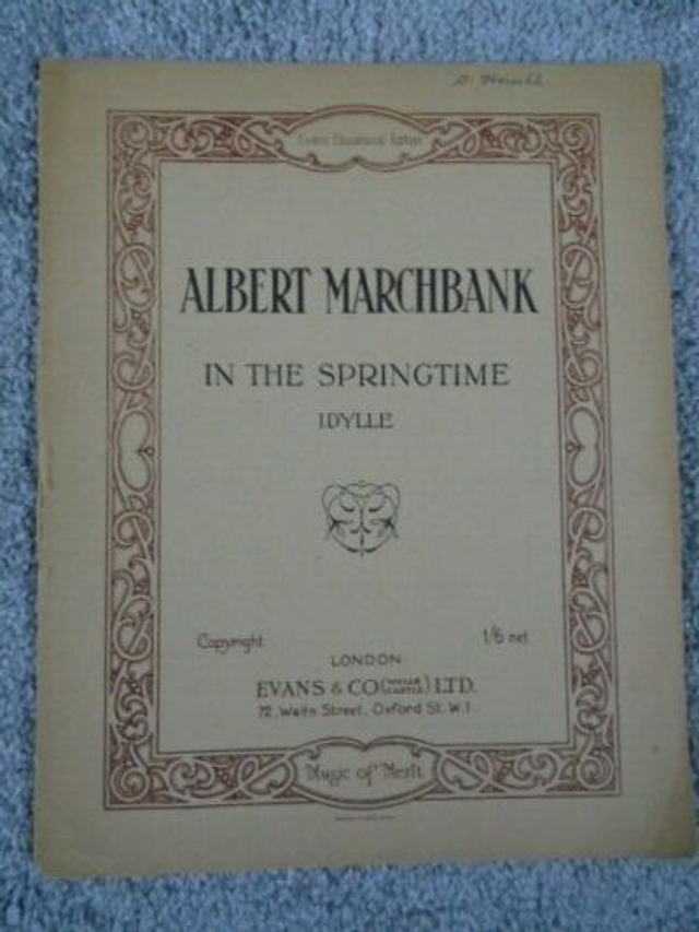 In The Springtime Idylle Albert Marchbank