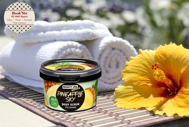 Beauty Jar " Gommage corps Ananas ciel "
