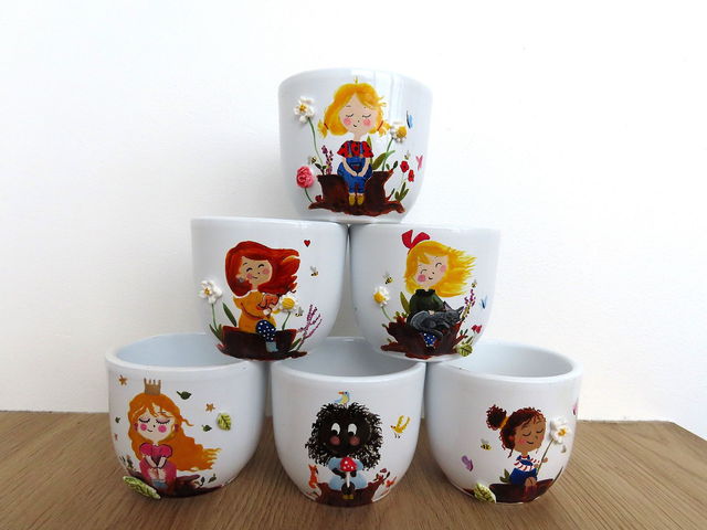 Petits pots à cactus  🌵