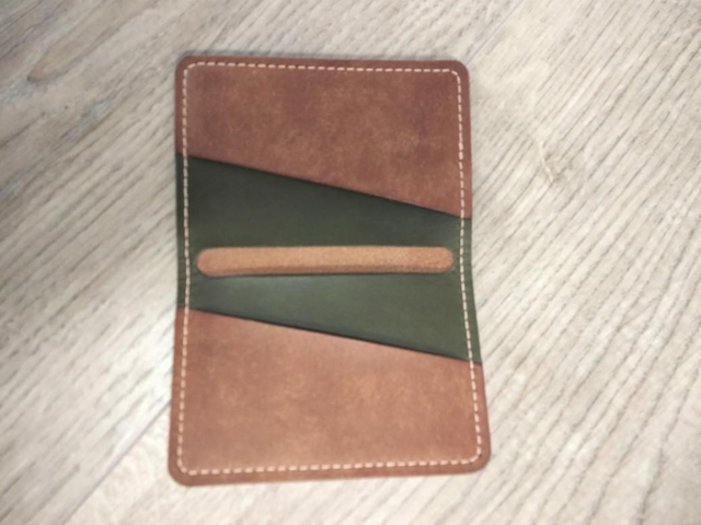 Porte carte format livret 5 compartiments