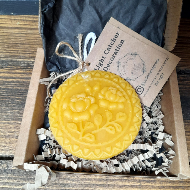 Beeswax Hanging Decoration - Light Catcher