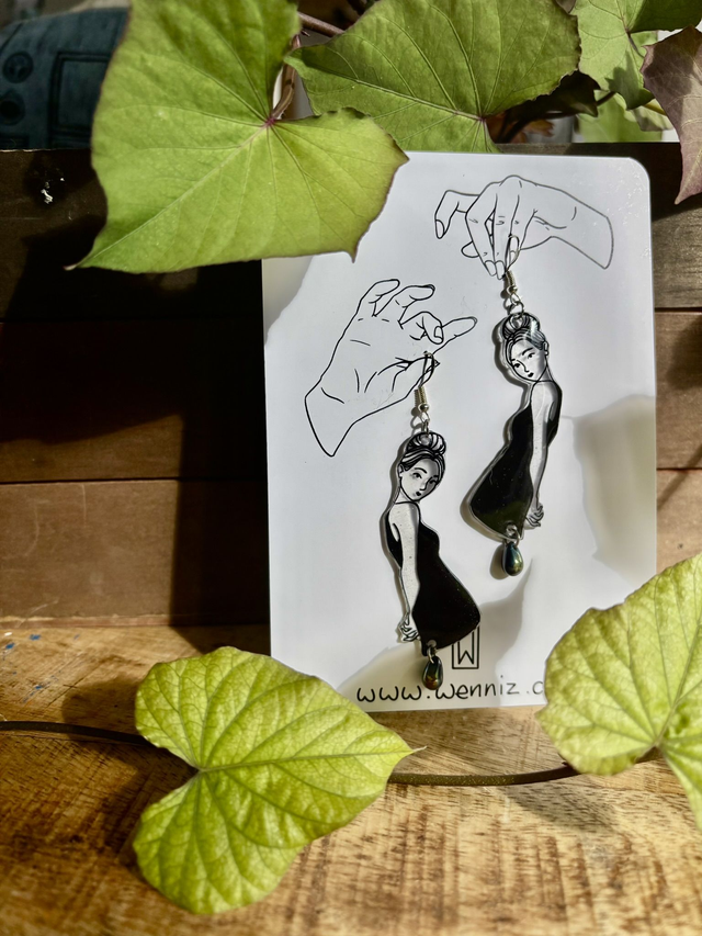 "Mutine" Boucles d'Oreilles