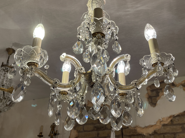 Kronleuchter Maria Theresia Deckenlampe 5-armig 