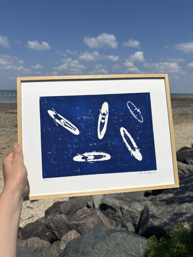 Les surfeur.euses vu.e.s du dessus