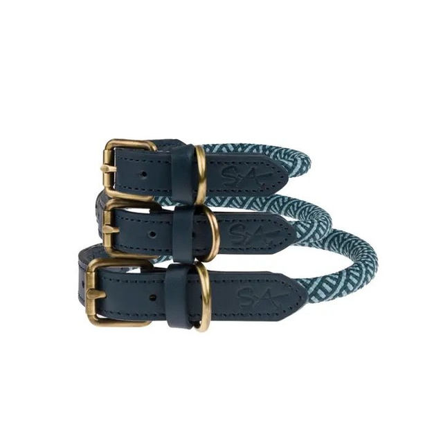 Sophie Allport Teal Rope Collar 