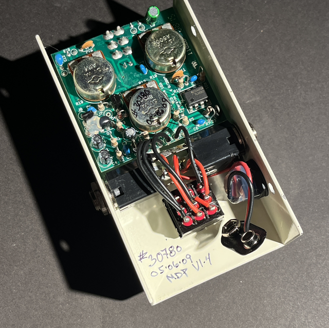 RARE 2009 Fulltone OCD V1.4 — Touch‑Sensitive, Amp‑Like Overdrive with Keeley‑Style Normal/HP Headroom Switch (Clean Boost to Amp Saturation)