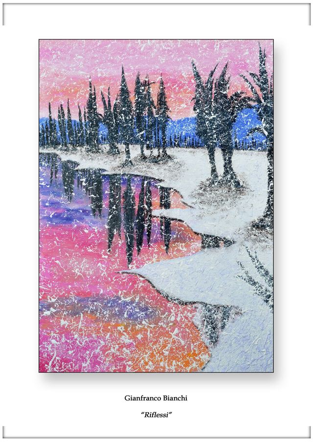 Litografia "Riflessi"