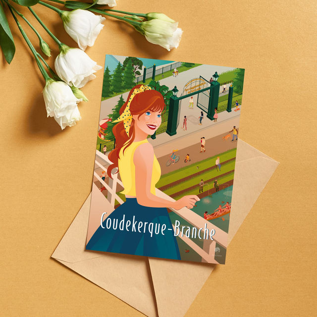 Carte Postale Coudekerque-Branche