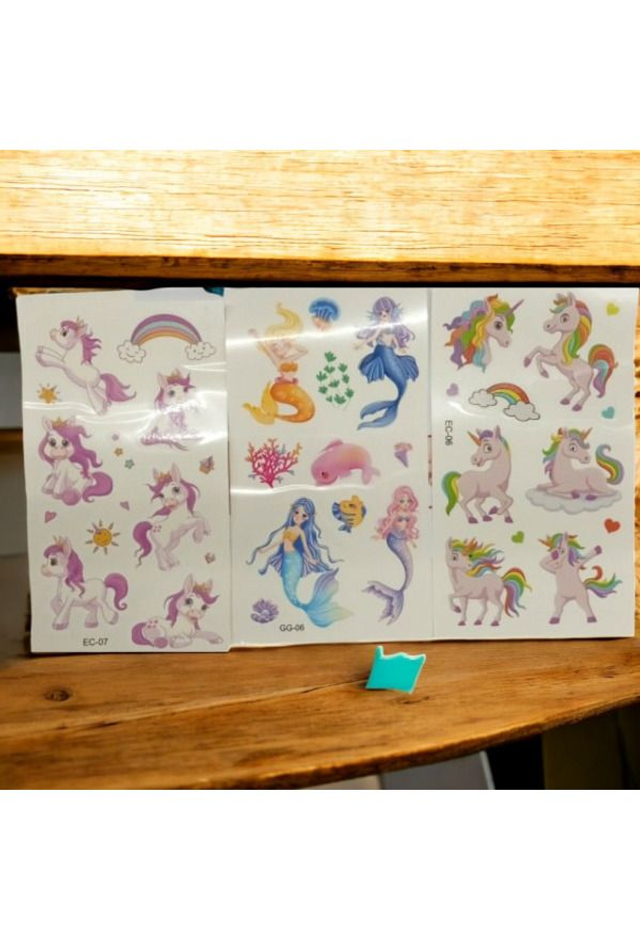 Kinder Tattoos mit Gross verschiedenen Motiven