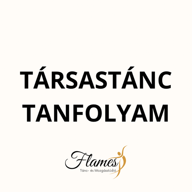Társastánc Tanfolyam (kezdő és haladó)