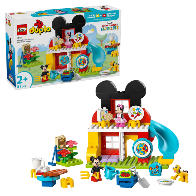 LEGO 10465 DUPLO Micky Maus Wunderhaus mit Minnie und Pluto