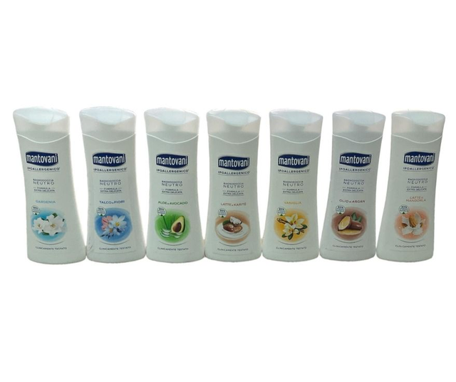 MANTOVANI BAGNODOCCIA VARIE FRAGRANZE