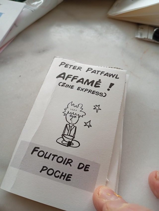 Affamé ! (Zine express Hommage à St Exupéry !)