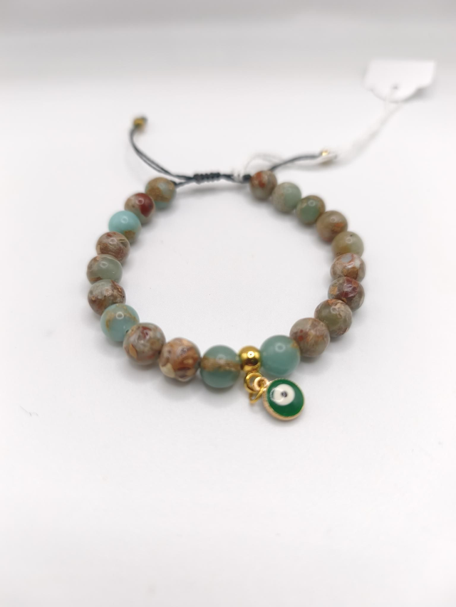 Bracelet jaspe aquaterra