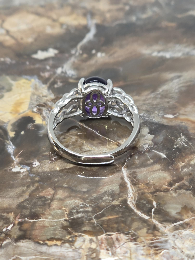 Bague Argent 925 et Améthyste