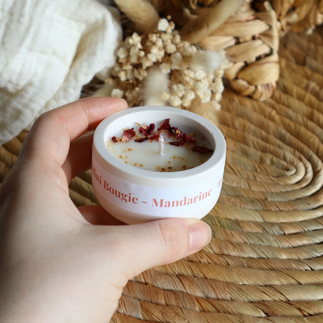 Mini Bougie - Mandarine