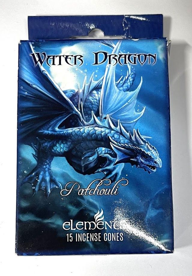 Elements Incense Cones -  Water Dragon (Patchouli)