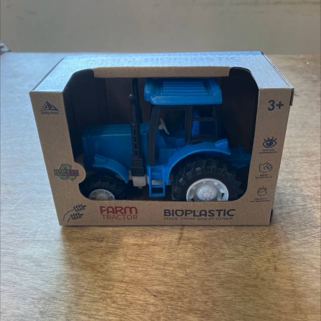 Bioplastic Tractor (various colours)
