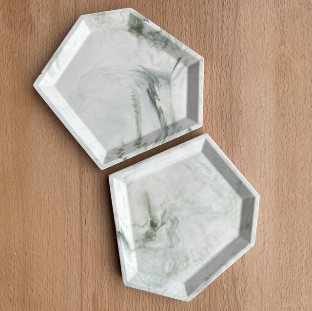 Green geometric - seconds