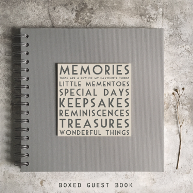 Boxed Memory book