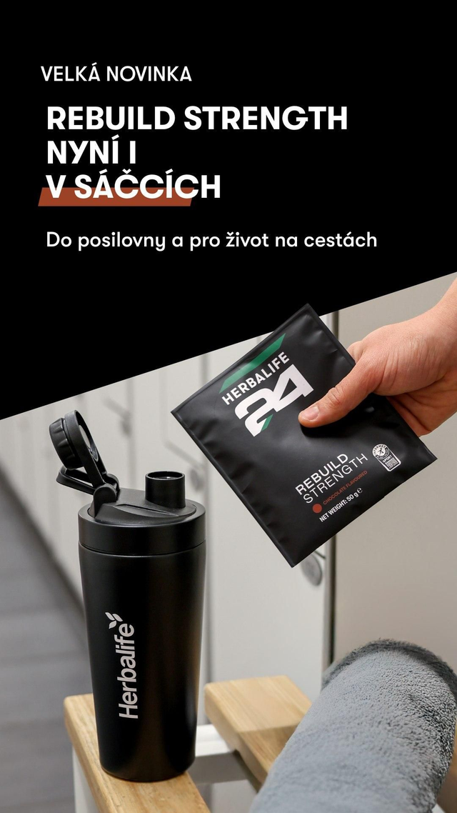 H24 Rebuild Strength Čokoláda balení 7 sáčků