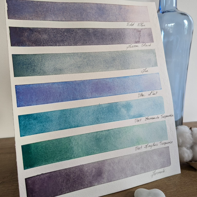 Couleurs duo chrome et granuleuses 