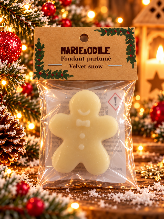 Fondant parfumé Velvet snow - 14 grammes