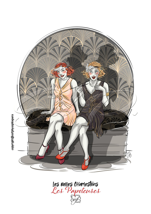 LADIES - Les belles charleston - Les papoteuses