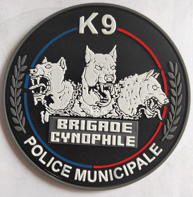 Patch pvc K9 Cerbère